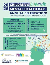 Children's Mental Health Day Celebration - Saturday, May 9th, Deaconess Center