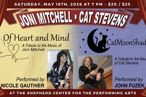 Tribute performance to Joni Mitchell and Cat Stevens