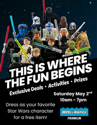 Star Wars Day Celebration Sale!