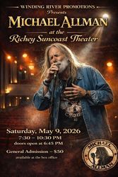 Winding River Promotions Presents Michael Allman at the Richey Suncoast Theatre