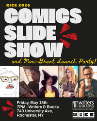 RICE Comics Slideshow & Minigrant Launch Party