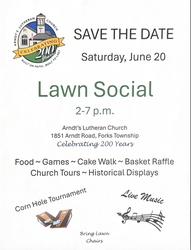 Arndt's Lutheran Church Bicentennial!