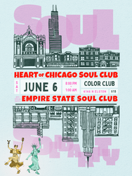 6/6 Soul Solidarity - Heart of Chicago Soul Club Dance Party with Empire State Soul Club