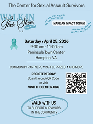 Walk With Us: Support Survivors at The Center for Sexual Assault Survivors Walk In Their Shoes 2026