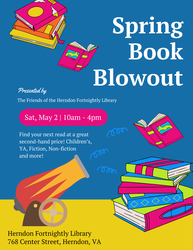 Big Book Blow-Out! Pop-Up Book Sale at Herndon Library