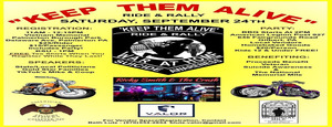KEEP THEM ALIVE RIDE and RALLY