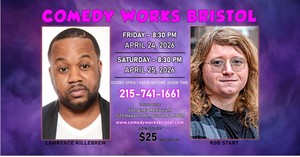 Saturday Night Comedy Laughs in Bristol, Pa @ 8:30 PM