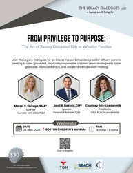 FROM PRIVILEGE TO PURPOSE: The Art of Raising Grounded Kids in Wealthy Families | TQM Wealth Partner
