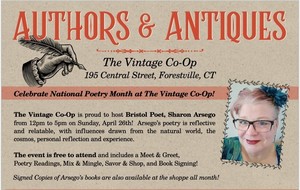 Authors & Antiques - Sharon Arsego, Poet