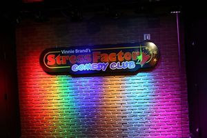 Dylan Carlino at Stress Factory Comedy Club