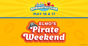 Elmo's Pirate Weekend at Sesame Place Philadelphia