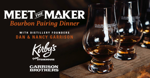 Meet the Maker Bourbon Pairing Dinner with Dan and Nancy Garrison