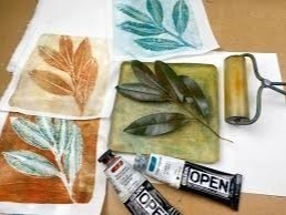 Nature Printing with Gelli Plate