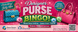 Designer Purse Bingo for Dana-Farber Cancer Institute