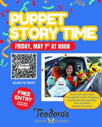 West Coast Puppet Theater Shares Special Farm Storytime in Cohasset, May 1 at Noon