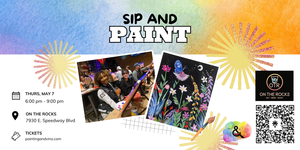 Moonlit Meadow Sip and Paint – Includes Drink
