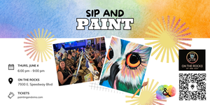 Sonoran Owl Sip and Paint – Includes Drink