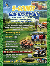 Delaware Small Business Chamber Ultimate Golf 3 County Golf Tournament *Rock Manor*