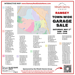 Ramsey Town-Wide Garage Sale - May 2, 2026 9am - 2pm
