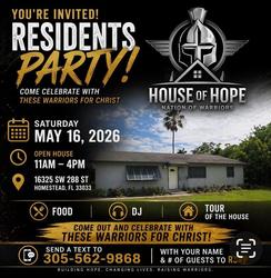 House of Hope Residents Party