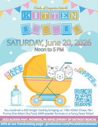 8th Annual FOCA Kitten Shower
