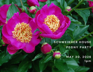 Support the Schweikher House at our Annual Peony Party Fundraising Event!