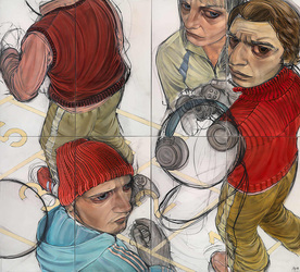 Inaugural Exhibitions Featuring Artists Stylianos Schicho and V Benjamin
