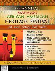 33rd Annual Manassas African American Heritage Festival