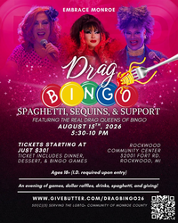 Embrace Monroe Drag Bingo Spaghetti Dinner