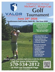 13th Annual Michael C. Wargo Cup Golf Tournament - Valor Clinic Foundation