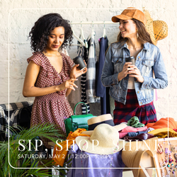 Sip, Shop, and SHINE!
