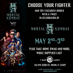 CHOOSE YOUR FIGHTER in Celebration of MORTAL KOMBAT II