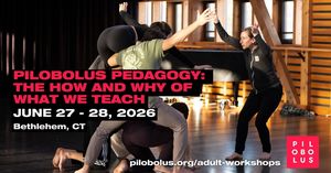 Pilobolus Pedagogy: Weekend Workshop