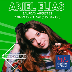 ARIEL ELIAS presented by Commonwealth Comedy Club