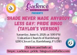 Shade Never Made Anybody Less Gay: Pride Bingo (Taylor's Version)