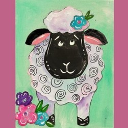 "Flowers & Fleece" In-Studio Paint Party!
