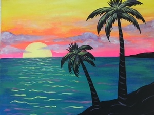 "Castaway" In-Studio Paint Party!