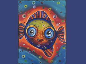 "Groovy Guppy" In-Studio Paint Party!