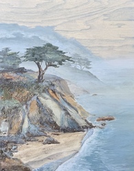 The Ethereal Coast: A Study in Mist and Light