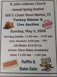 St. John Lutheran Spring Festival