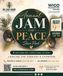 “4TH ANNUAL JAM FOR PEACE 2026”