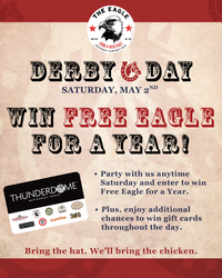 Celebrate the Kentucky Derby with The Eagle Food & Beer Hall