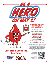 St. Christopher's Moms Demand Action 2nd Annual Blood  Drive