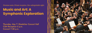 Music and Art: A Symphonic Exploration – Reception and Concert