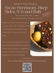 Cacao Ceremony, Harp Nidra, & Sound Bath
