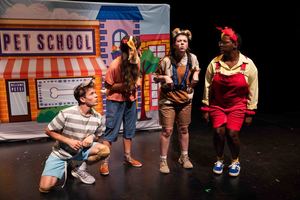 Start the Rainbow Hop at 9:30am with PETS, a play for kids/families, at Taproot Theatre, 204 N. 85th
