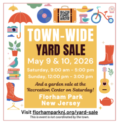 2026 Florham Park Town-Wide Yard Sale
