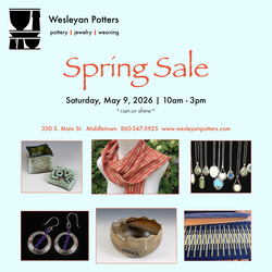 Wesleyan Potters Annual Spring Sale