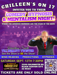 Chilleen's on 17 - Hypnosis Show with Johnathan Smith aka The Reality Twister