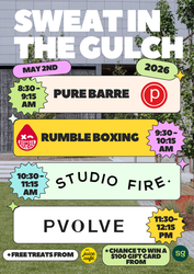 Sweat in the Gulch at Noble Park